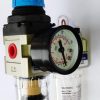 FRL 1 inch FRL Filter Regulator and Lubricator FRL with Metal Guard and with Gauge